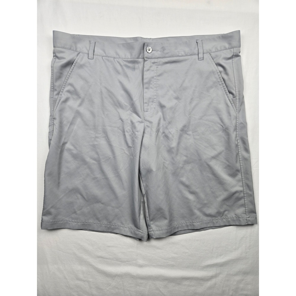 FILA Mens Golf Shorts Gray‎ Polyester Flat Front Size 40